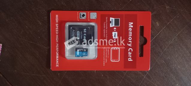Memory Card With Adapter