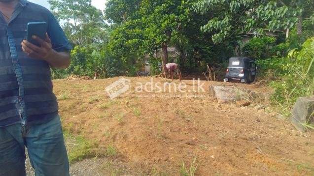 Scenic Land on top a small hillock in Labuduwa is for sale