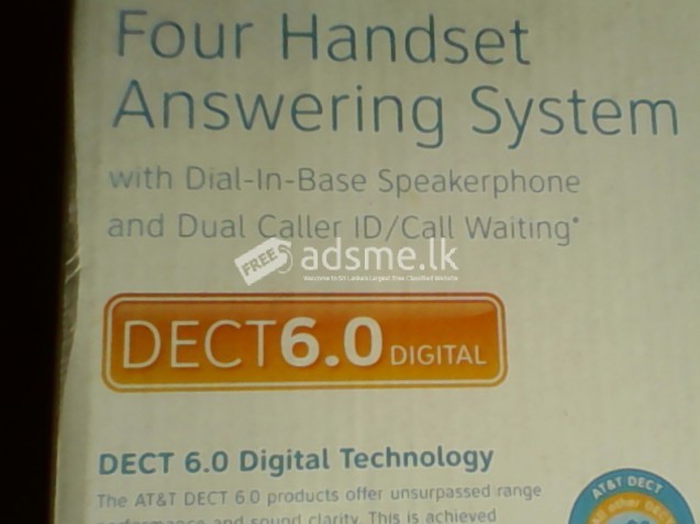 4 Handset Answering System