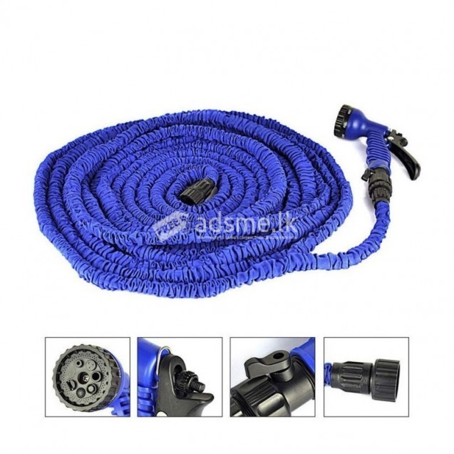 Magic Hose 30m 100ft Expandable Flexible Plastic With Spray Gun.