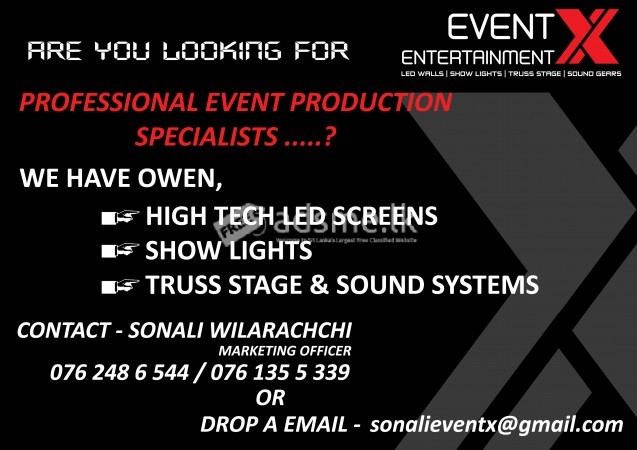 Professional Event Production Specialists