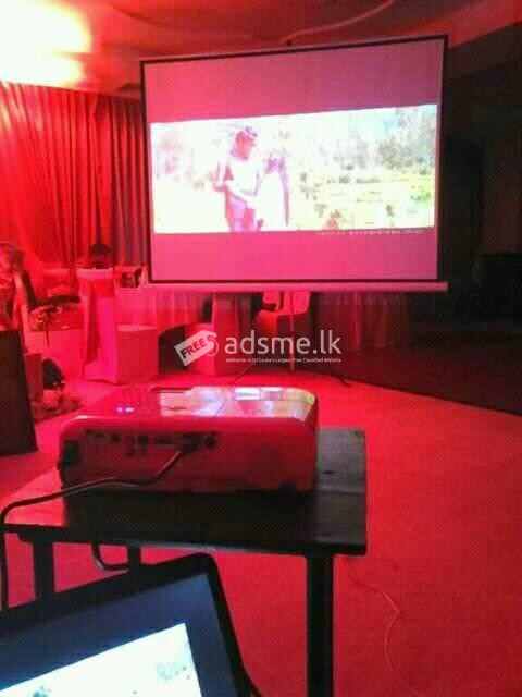 PROJECTOR RENT IN KANDY