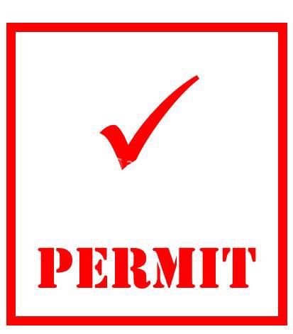 Vehicle permit for sale