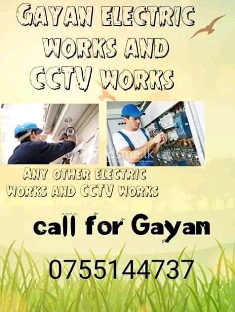Gayan electric service and cctv works