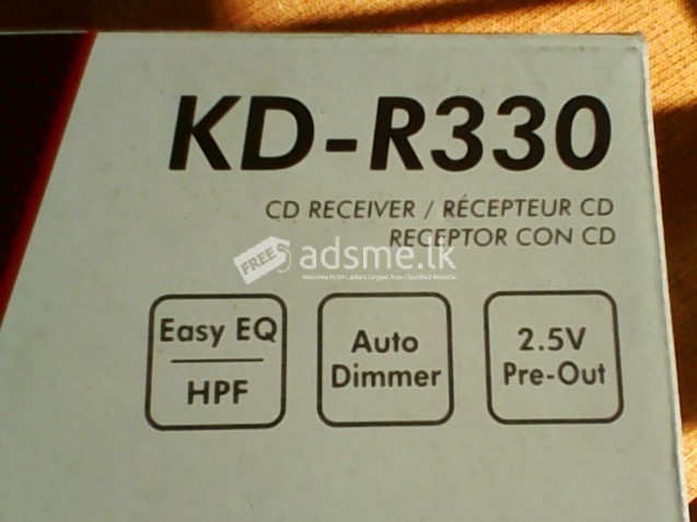 . J V C KD-R-330  AM / FM  CD  MP3 Radio Playe