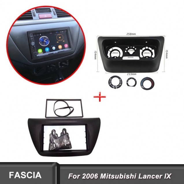 Mitsubishi Lancer cs audio pannel