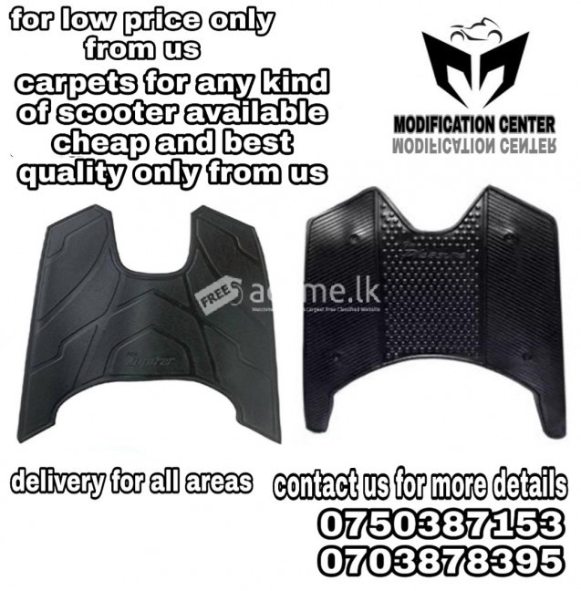 Scooter carpets