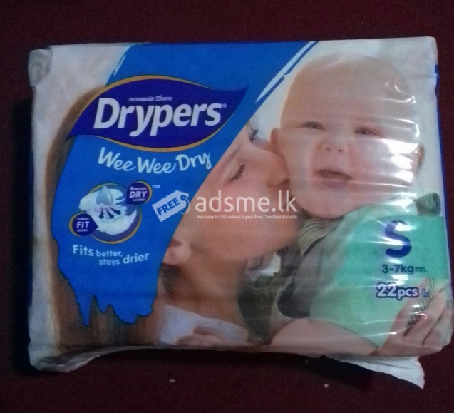 Drypers wee wee dry diaper pack