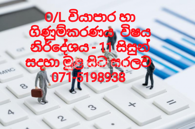 ව්‍යාපාර හා ගිණුම්කරණය 11 වසර