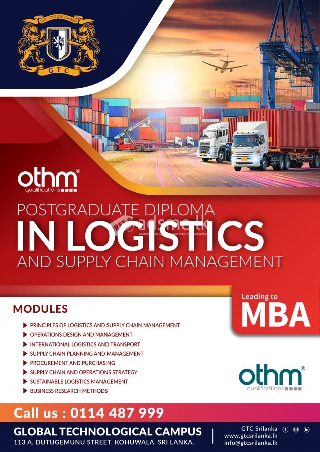 Post Graduate Diploma in Logistics and Supply Chain Management