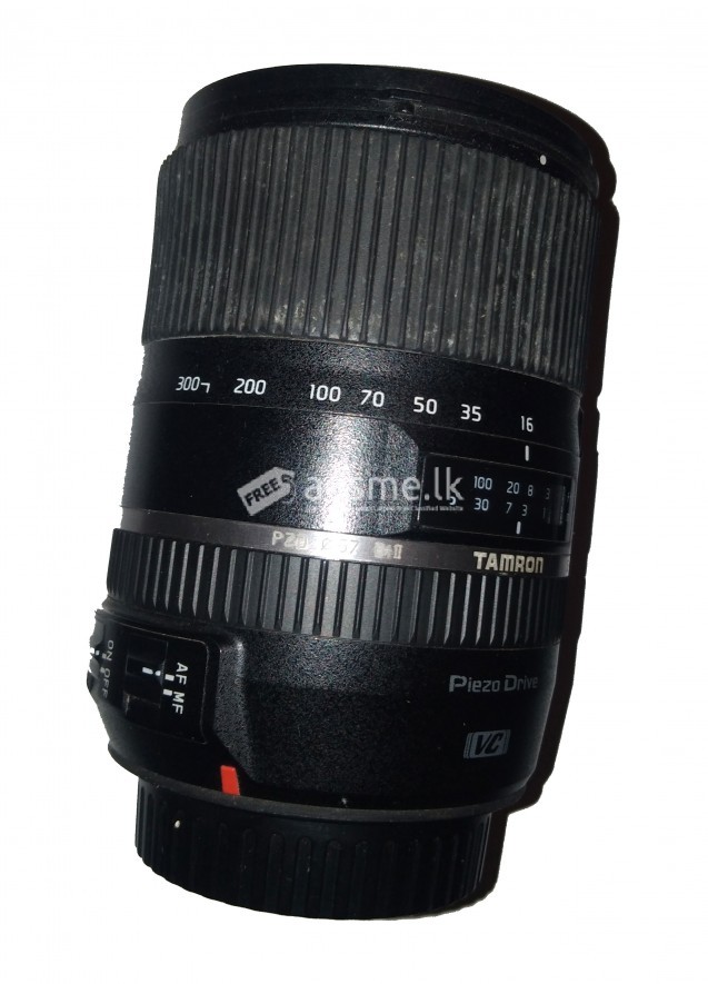 Tamron 16-300mm f/3.5-6.3 Di II VC PZD MACRO Lens for canon