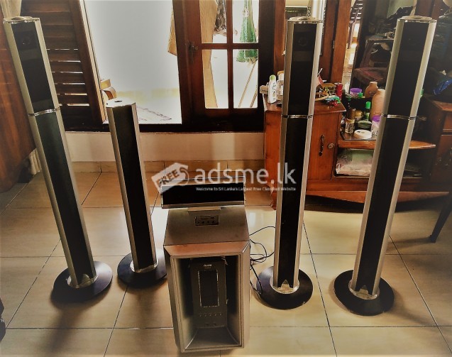 5.1 Ch Home Theatres Speaker Baffle Set   Without DVD Player FOR SALE