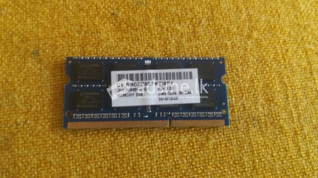 Kingston DDR3 2gb ram card