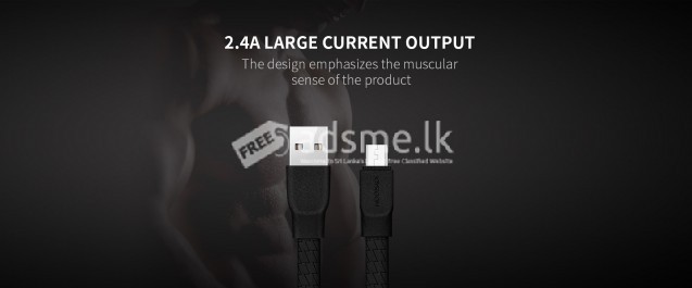 JOYROOM S-L127 Titan Series Soft TPE Anti- Winding Cable for iPhone 1.2M (Black)