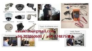 CCTV /PABX Intercom/AC/ Finger access/ Electrical projects)Repair/Maintenance