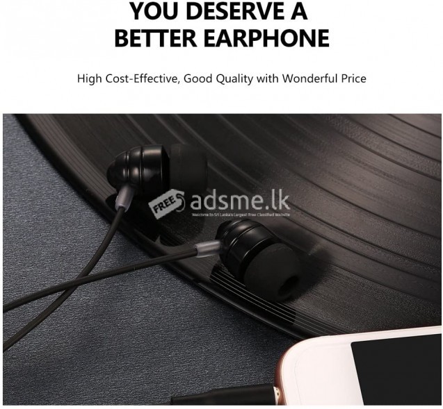New Wired Earphones Joyroom EL112 Conch Shape In-Ear Good Sound Quality.