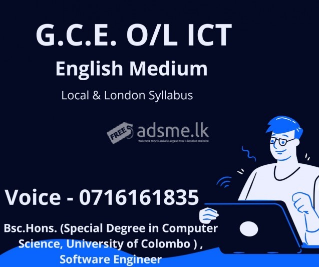 O/L ICT (Local and London Syllabus) Classes