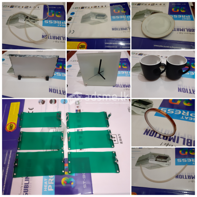 3D Sublimation Machine with many more Extras