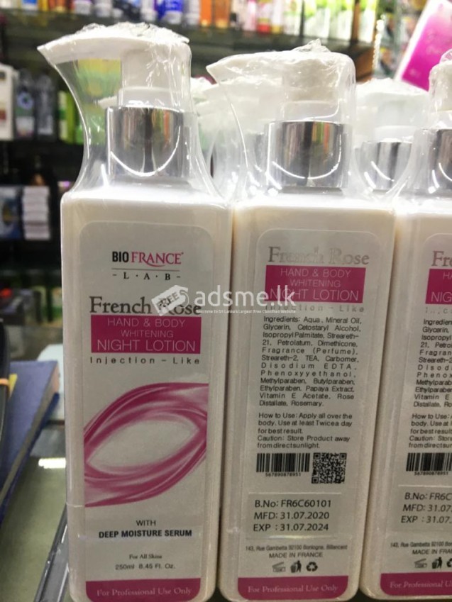 French Rose Hand and Body whitening