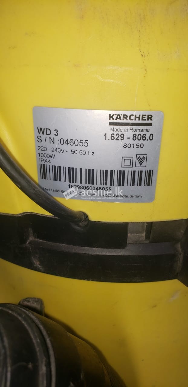 Karcher vacuum machine