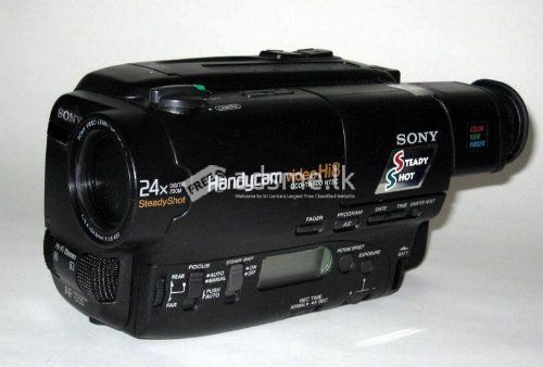 Hi8 Video Camera & VHS Players