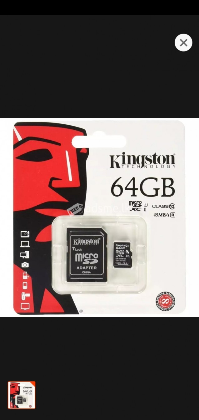 64 GB memory cards