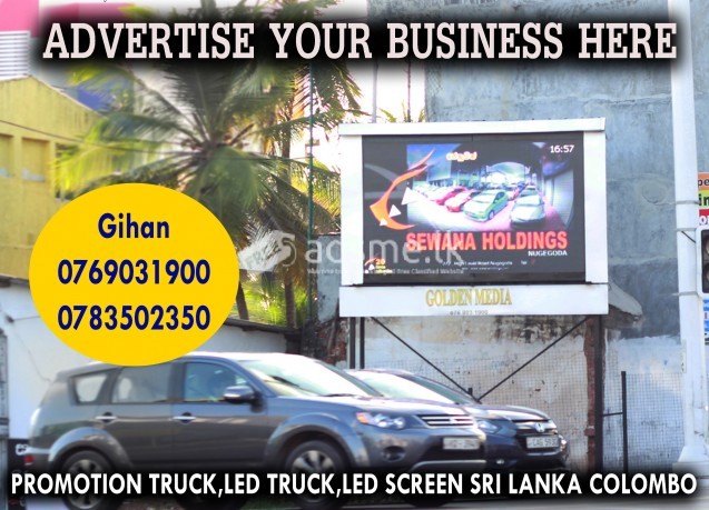 Led Advertising truck