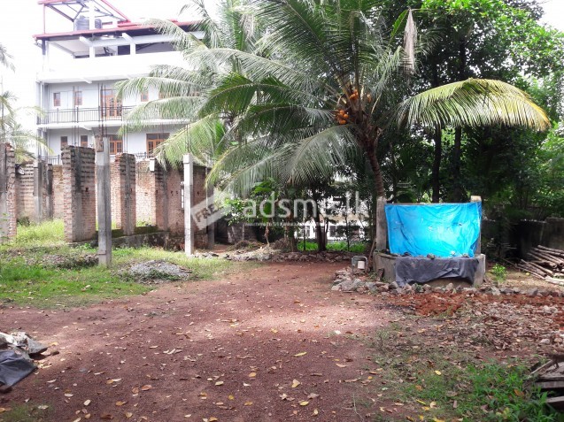 20 Perches Land With Partially completed House