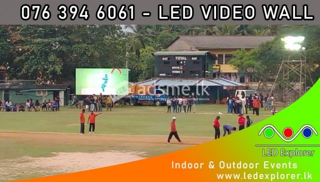 LED Video wall & led trucks srilanka promotion trucks big screens