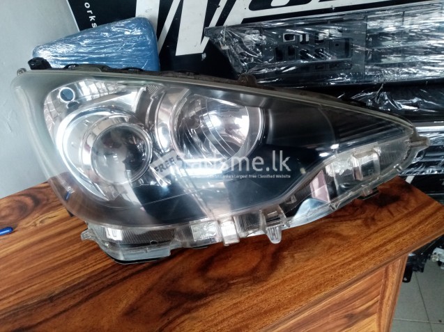 Aqua black base headlights