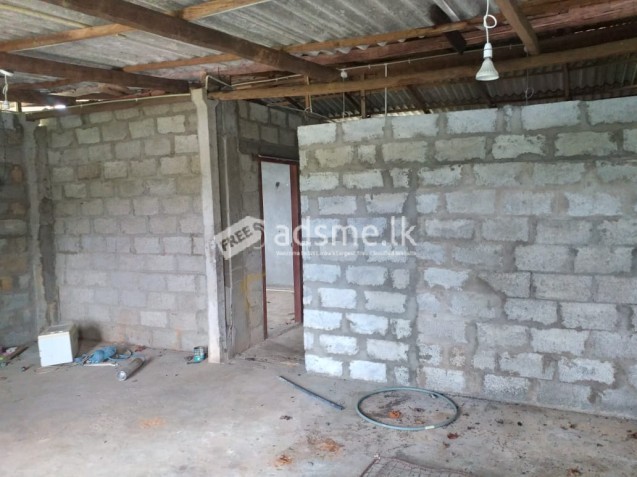 11.78 Perches Land with Incompletely Built House, Homagama for Urgent sale