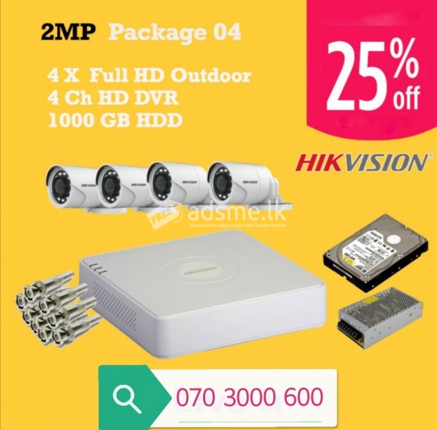 Offer Packages for CCTV Cameras