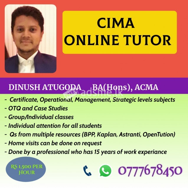 CIMA Online Classes for All Levels