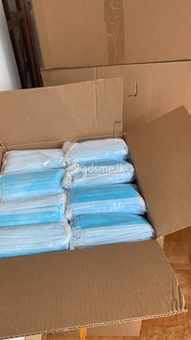 Surgical Face Mask - 3 Ply සායනික මුඛ ආවරණ