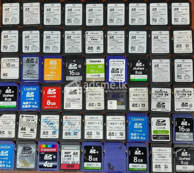 JAPANESE MAP SD CARD