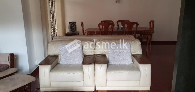 Teak Sofa 3+2+1 with   center table , Leather sofa 3+1+1 with center table.