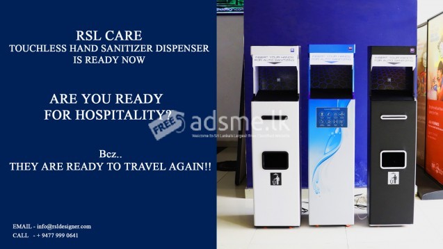Automated Hand Sanitizer Machine 2021