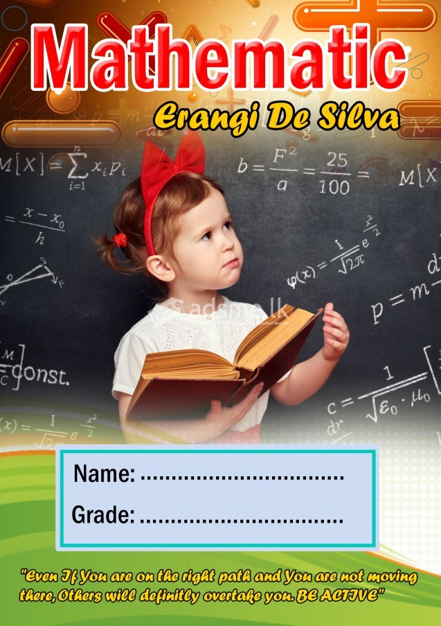 Maths online/ individual class grade 6 to 11 English and Sinhala medium.