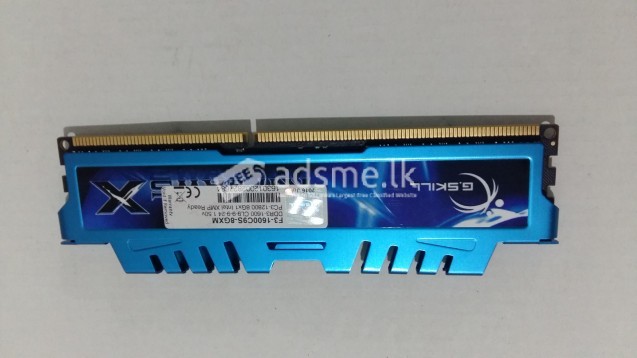 G.skill, Ripjaws 8gb DDR3 1600, PC3 12800 RAM