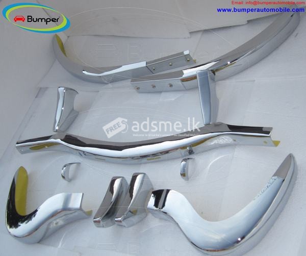 Mercedes W198 300SL Roadster brand new stainless steel bumpers, W 198 300 SL
