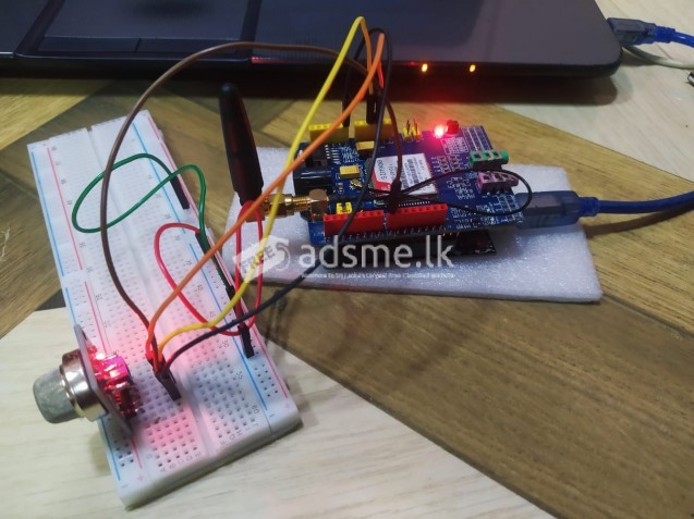 Smoke/Gas Leakage Detector SMS Alert by using Arduino and GSM Shield