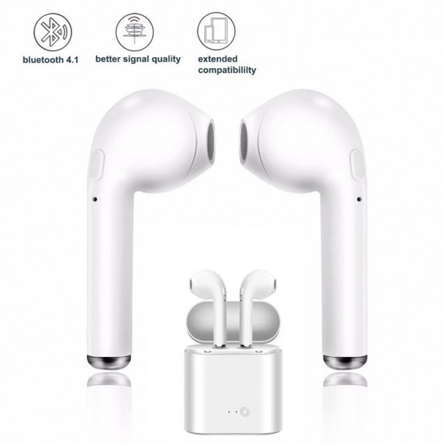 i7s TWS Wireless headphones Bluetooth 5.0 Earphones sport Earbuds Headset With Mic For all smart Phone Xiaomi Samsung Huawei LG