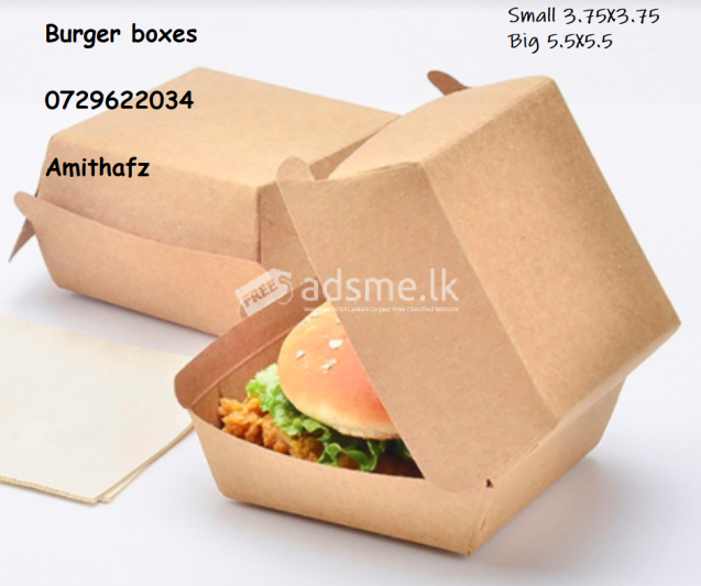 Lunch box buger box paper bags pouch gift food packing spice bag price colombo sri lanka wholesale pettah