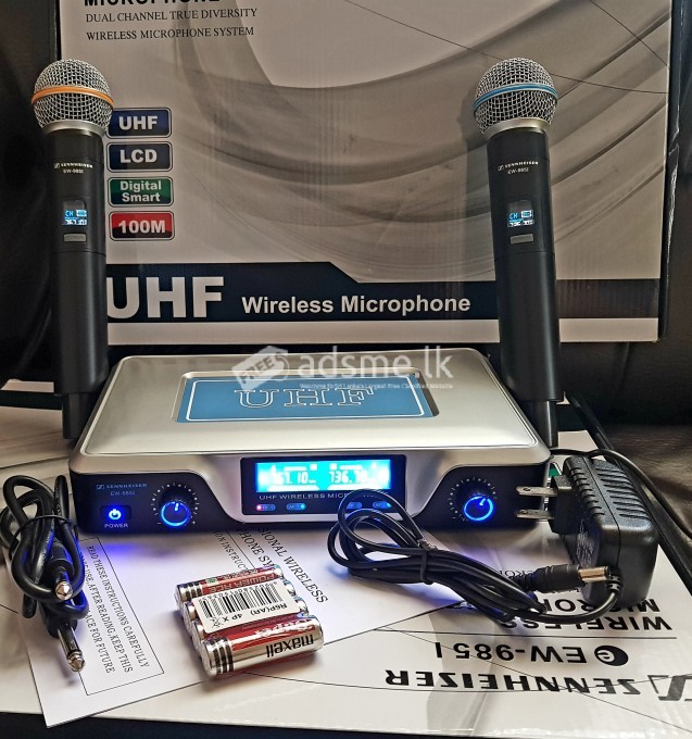 Sennheiser Dual Wireless UHF Professional Vocal Mic