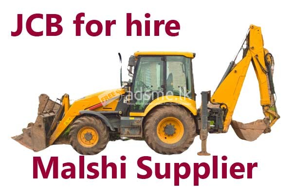 Malshi Suppliers JCB for hire Mirigama