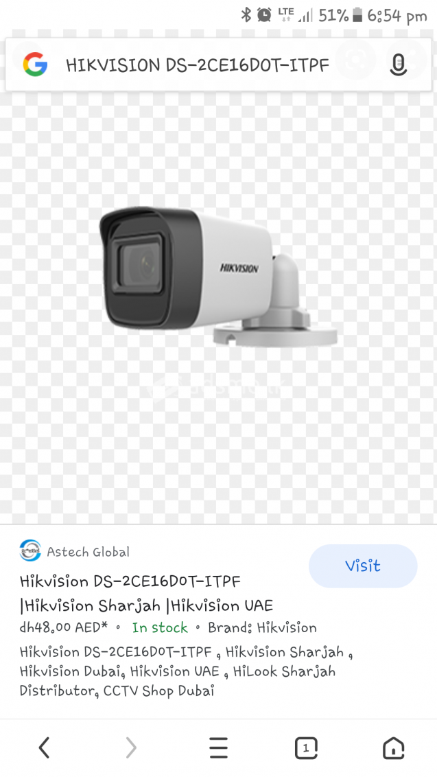 Camera hikvision