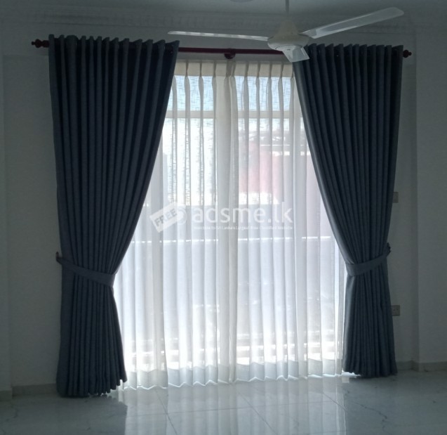 Curtain with Blinds