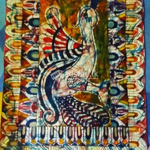 Traditional art for wall hanging