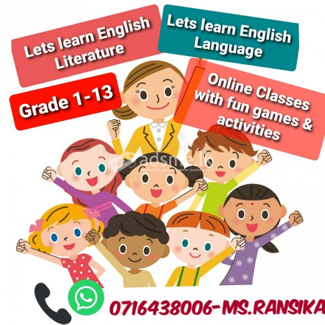 English Literature and English Language Classes-Online