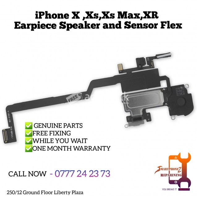 iPhone X Earpiece Speaker and Sensor Flex